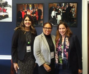 Dahlia Walker-Huntington & fellow members of the American Immigration Lawyers Assn – S. Florida Chapter lobbying Congress 2019